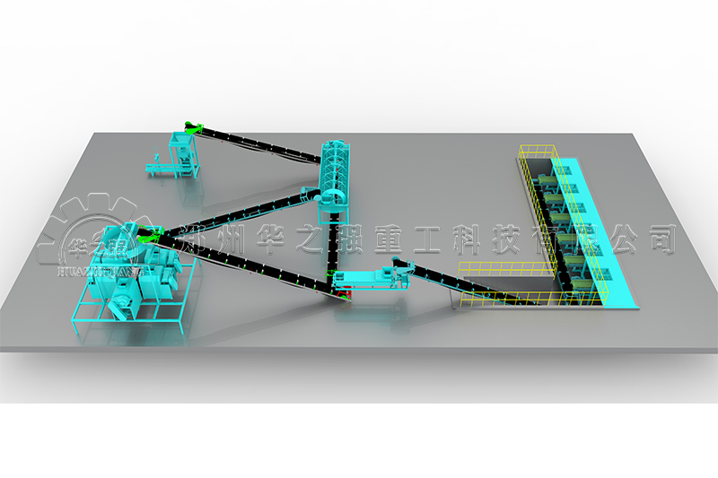 復(fù)合肥擠壓造粒生產(chǎn)線